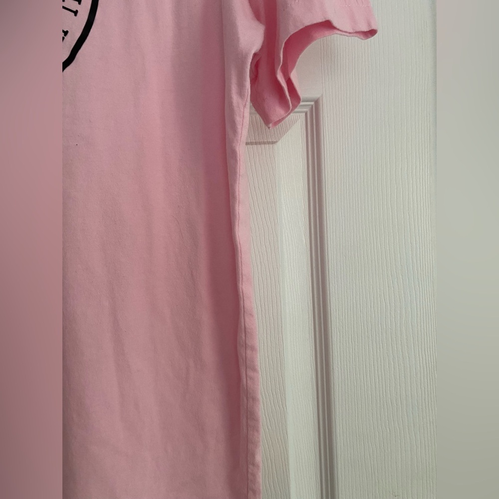 Bella Canvas Pink Short Sleeve Tee with Graphic Design - Picture 2 of 4